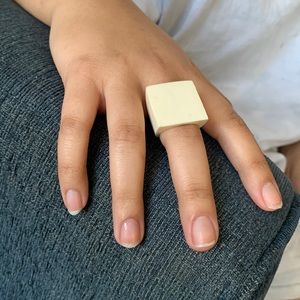 bone ring. Size almost 9